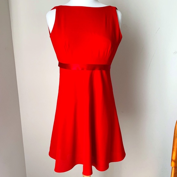 Laundry by Sheli Segal Red Dress - Picture 1 of 5